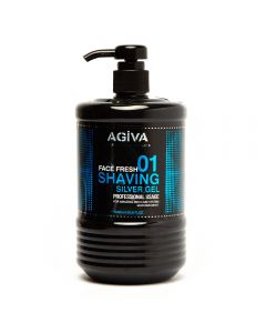 Agiva Shaving Gel 01 Silver1000ml